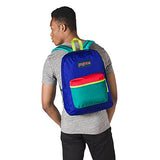 Jansport Exposed Backpack - Regal Blue/Neon Yellow