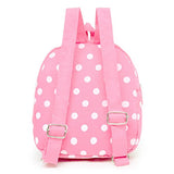 Little-Sweet Cute Kids Toddler Backpack Plush Toy Backpack Snack Travel Bag Pre-School Bags for Girls 1-5Years (Light pink2)