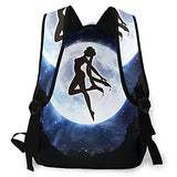 Sai-Lor Mo-On Backpack Travel College School Daypack Bookbag Casual Sports Backpack Laptop Backpack For Women Men