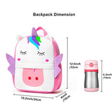 Nice Choice Toddler Backpack Large-Size Unicorn Animal Cartoon Pre-School Backpack Daycare Bag For Girl Boy 3-6 Years, Unicorn