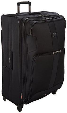 Delsey Luggage Sky Max 29" Expandable Spinner Upright, Black