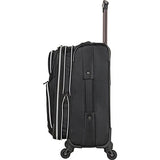 Kenneth Cole Reaction Lincoln Square 20" 1680D Polyester Expandable 4-Wheel Upright, Black