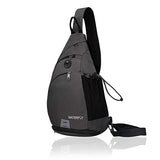 Waterfly Sling Backpack Sling Bag Small Crossbody Daypack Casual Backpack Chest Bag Rucksack for