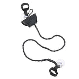 Lewis N. Clark  Latex Clothesline,Black,One Size