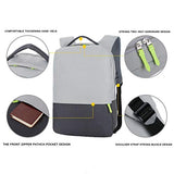 Business Backpack Laptop Bag for Professional Office College Travel School with Fashion Light