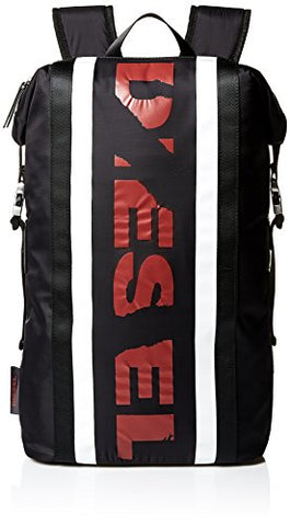 Diesel Men's Sportydiesel F-Sporty Back, Black/Tango red/White, UNI