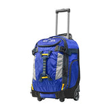 Olympia Cascade 20" Outdoor Upright Carry-On W/Hideaway Backpack Straps, Blue