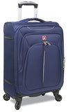 Dejuno Summit Lightweight 3-Piece Spinner Luggage Set, Navy
