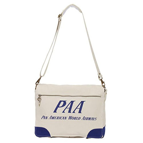 Pan Am Men'S Paa Messenger, Canvas, Large