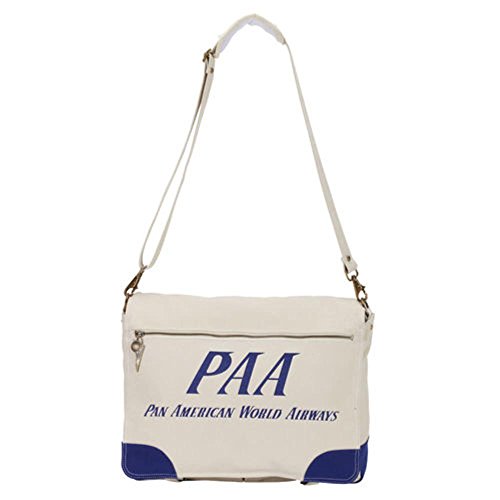 Pan Am Men'S Paa Messenger, Canvas, Large