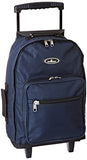 Everest Wheeled Backpack - Standard, Navy, One Size