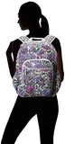 Vera Bradley Iconic Campus Backpack, Signature Cotton, Lavender Meadow