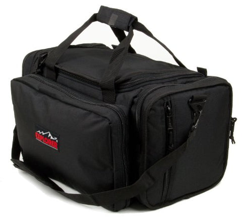 Explorer Large Padded Deluxe Tactical Range Bag - Rangemaster Gear Bag (Black)