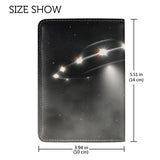 Dynamic UFO Genuine Leather UAS Passport Holder Travel Wallet Cover Case