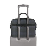 Solo Bryce Waxed Canvas Slim Brief, Plaid