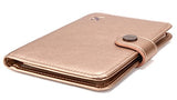 Zoppen Rfid Blocking Travel Passport Holder Cover Slim Id Card Case (#26 Rose Gold)