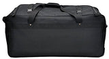 TWO PCS Amaro 36 Inch 1200d Explorer Rolling Duffle Bag V.2 (BLACK)