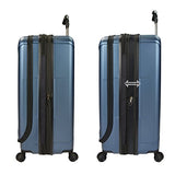 Traveler’S Choice Barcelona 100% Polycarbonate Durable Hardshell Expandable Front Opening Dual