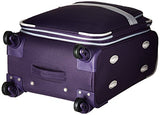 Us Traveler Alamosa 4-Piece Carry-On Luggage Set, Purple