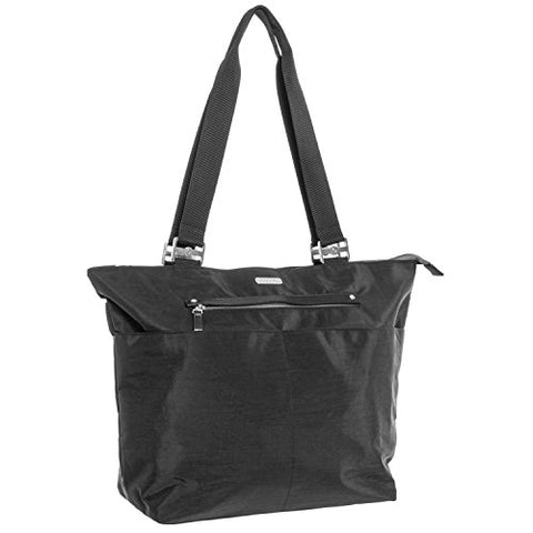 Baggallini All Around Tote, Black With Sand Lining
