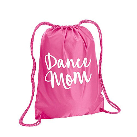 Dance Mom Cinch Pack In Hot Pink - Large 17X20