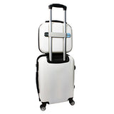 World Traveler 4 Piece Hardside Upright Spinner Luggage Set, Butterfly, One Size