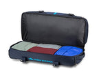 High Sierra 89573-6200 Evolution Wheeled Drop Bottom Duffel Bag, True Navy/Midnight/Pool, 30"