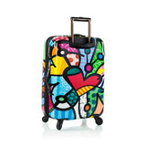 Heys America Unisex Britto Hearts Carnival 26" Spinner Red Suitcase