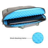 Evecase Laptop Messenger Bag, 15.6 Inch Suit Fabric Multi-functional Briefcase with Shoulder