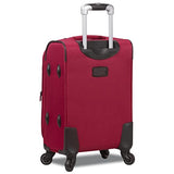Rolite Explorer 3-Piece Expandable Spinner Luggage Set - Burgundy