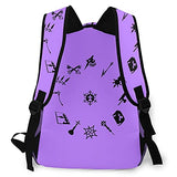 Casual Backpack,Kingdom Hearts,Business Daypack Schoolbag For Men Women Teen