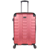 Kenneth Cole Reaction Scott's Corner 24" Hardside Expandable Spinner 8-Wheel Luggage with TSA Locks, Red