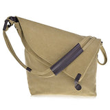 Bibitime Canvas Crossbody Messenger Shouder Bag Adjustable Handbags Gym Pack (11.81 10.24 3.94