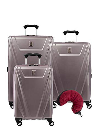 Travelpro Maxlite 5 Hardside 4-Pc Set: Exp. C/O, 25-Inch And 29-Inch Spinner With Travel Pillow