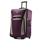 American Tourister Luggage Fieldbrook Ii 3 Piece Set, Purple/Grey