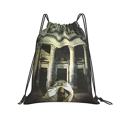 SLDFJLATEE Por-cupine TRE-e Drawstring Backpack/Outdoor Portable Backpack Sports and Fitness Backpack