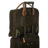 Bric's Life Tropea Ultralight International Carry-on Laptop|Tablet Pilot Case Spinner, Olive