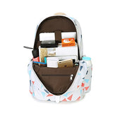 S Kaiko Geometric Pattern Canvas Backpack School Bakcpack For Women And Men School Bag Daypack