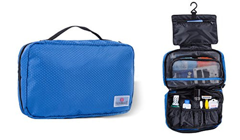 Suvelle Hanging Toiletry Travel Kit Organizer Cosmetic Bag