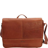 Kenneth Cole Reaction Come Bag Soon Leather 15.6" Messenger Laptop, Cognac One Size