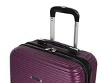Nicole Miller New York Bernice Collection Hardside 20" Luggage Spinner (20in, Bernice Purple)