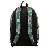 Minecraft Squares Allover Print Backpack Bookbag