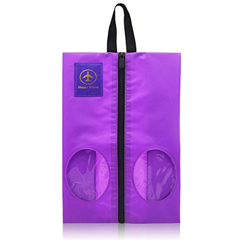 [2 Pack] Travel Shoe Bags, ACdream Premium Nylon Portable Dust-Proof Waterproof Space Saving