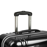 U.S. Traveler 2-Piece USB Port Ez-Charge Spinner Set, Black