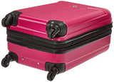Delsey Comete 20-Inch Expandable Carry On Spinner Luggage - Fuschia