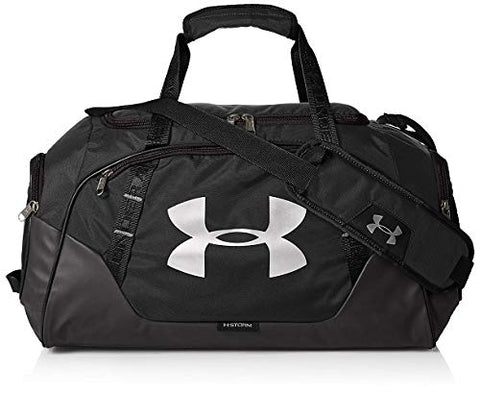 Under Armour Undeniable 3.0 Duffle, Black (001)/Silver,