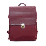 Jill-E Designs Lucy 13" Laptop Backpack, 11 X 5 X 14.25 Inches, Berry (473332)