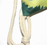 Fashional Item/Canvas Drawstring Backpack [Black Triangle Eye]