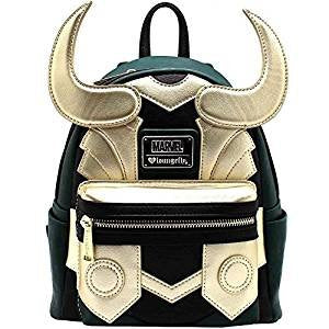Loungefly Avengers Loki Faux Leather Mini Backpack Standard