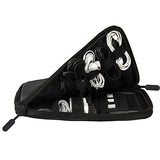 BAGSMART Electronic Organizer Travel Universal Cable Organizer Electronics Accessories Cases for Cable, Charger, Phone, USB, SD Card, Black